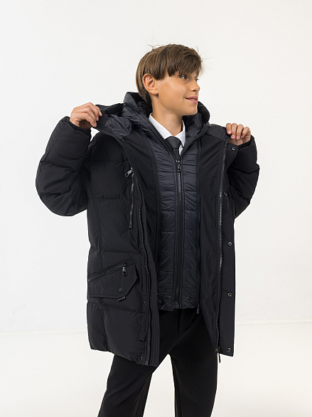 Куртка для мальчиков (био-пух)